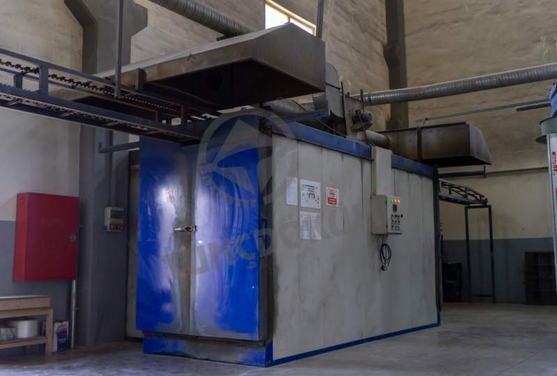 Electrostatic Powder Coating | 2000 × 1400 mm Hanging Oven