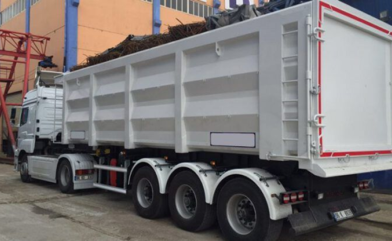 Scrap Transport Semi-Trailer