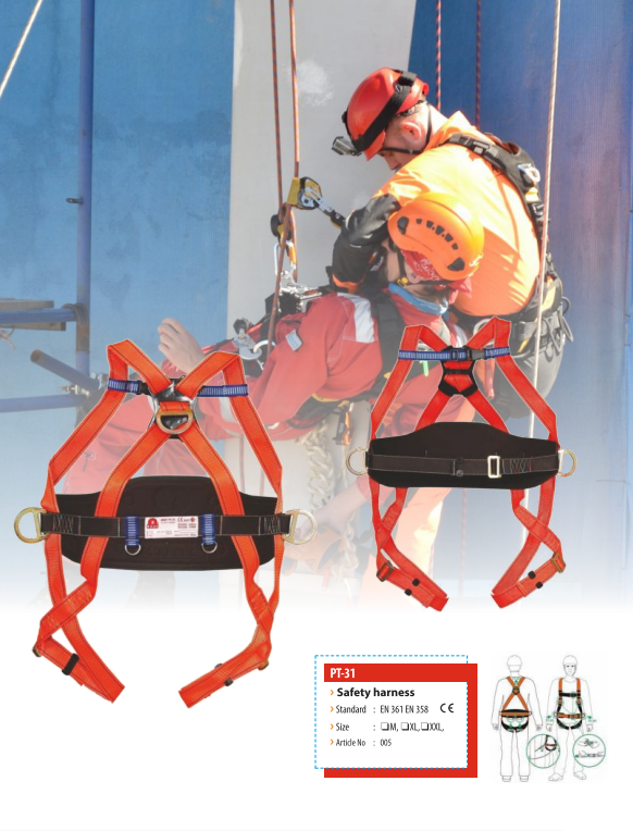 Industrial Safety Harness | Strong Protection Against Falls