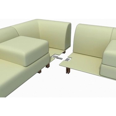 L-Sofa Alligator Connector