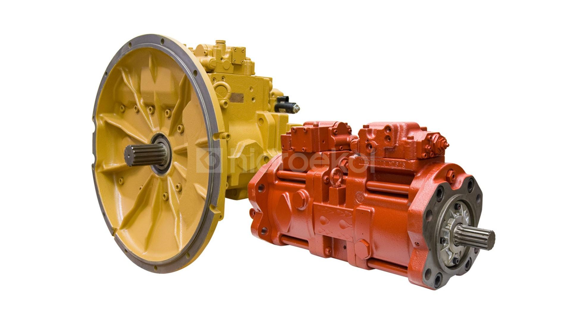 Kawasaki (KPM) & Flutek Hydraulic Pumps and Motors | High-Efficiency Axial Piston Technology