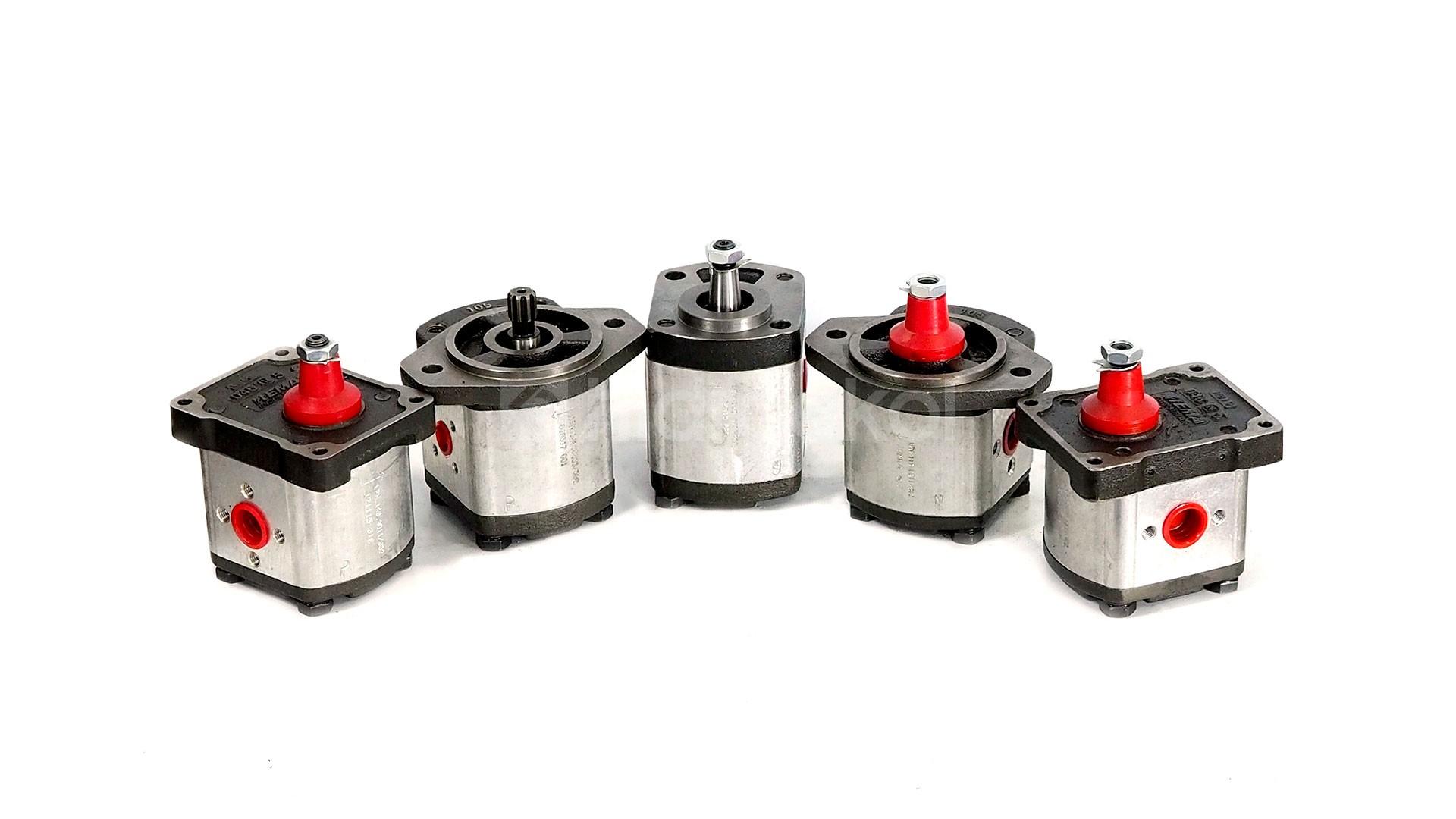 HEMA Aluminum Gear Pumps & 1MN Series Gear Motors | High-Efficiency Hydraulic Power