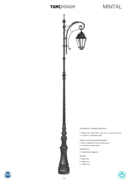 Cast Metal Lighting Poles | Heavy-Duty & Elegant Outdoor Illumination for Gulf Projects