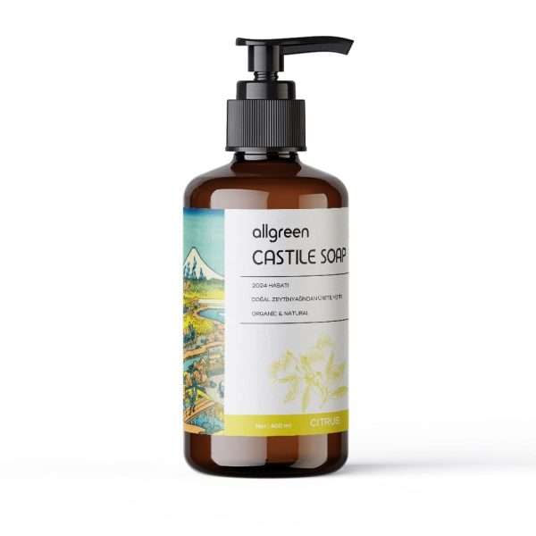 Citrus Natural Castile Soap – 300 ml