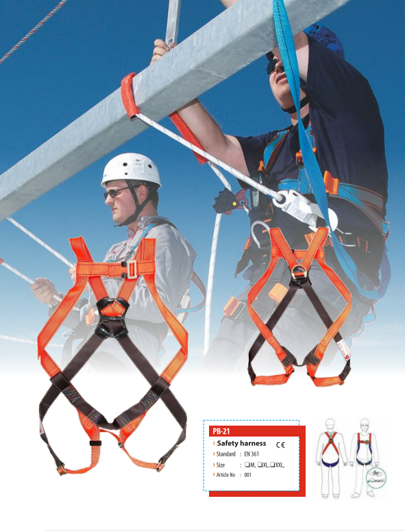 Industrial Safety Harness | Strong Protection Against Falls