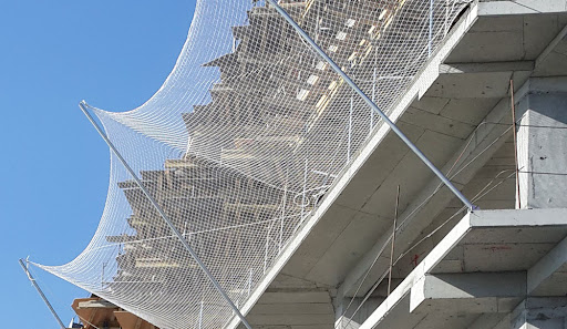 Standard Horizontal Safety Net | Robust Polyamide Fall Protection