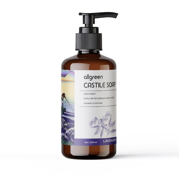 Lavender Oil Natural Castile Soap – 300 ml