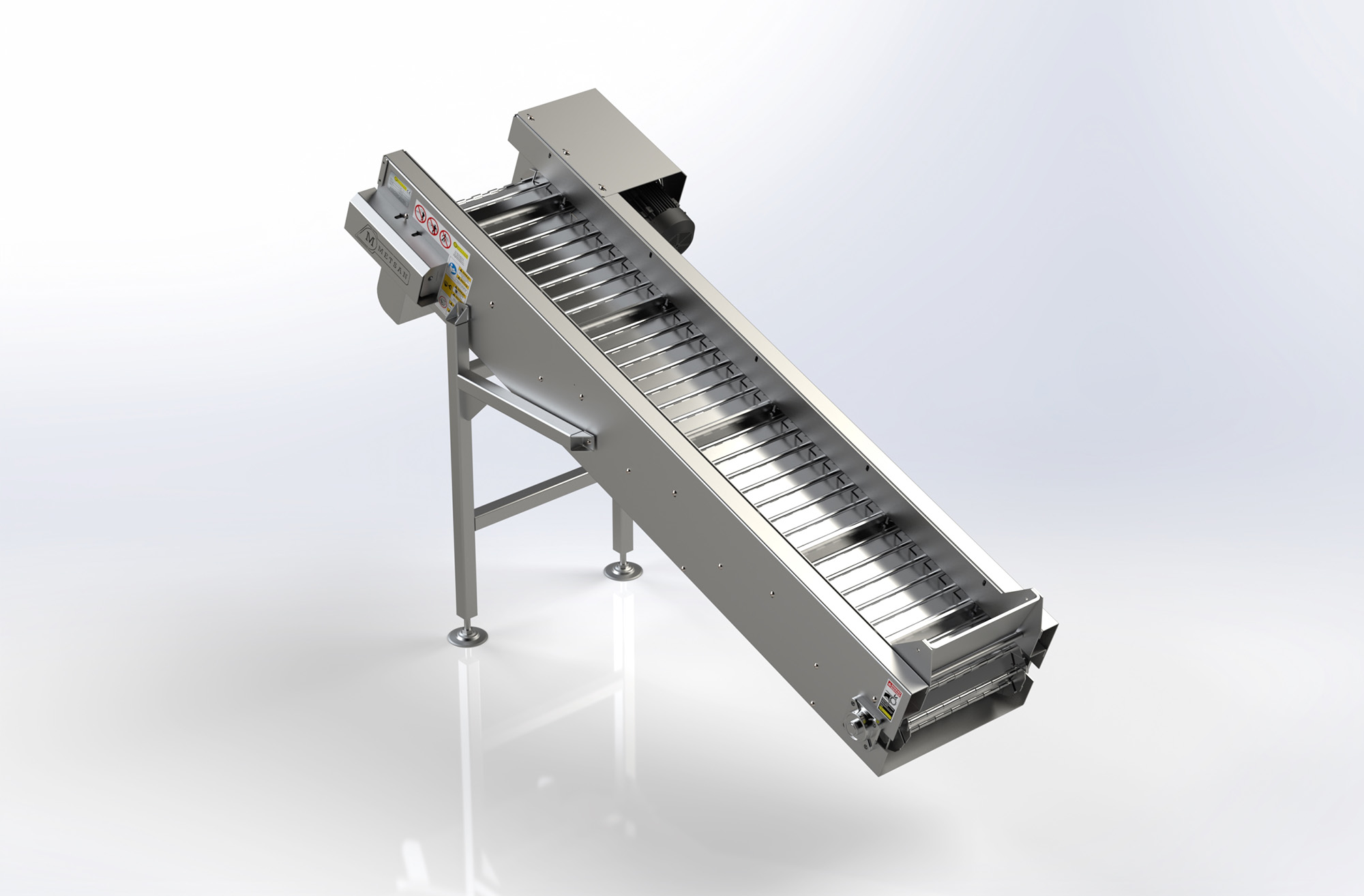 Steel Slat Conveyors