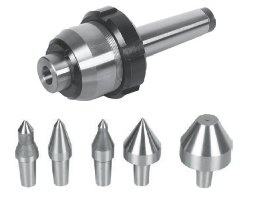 Rotating Live Centers, Morse Taper Sleeves & Adapters, and Drill Chucks – Precision Workholding Solutions