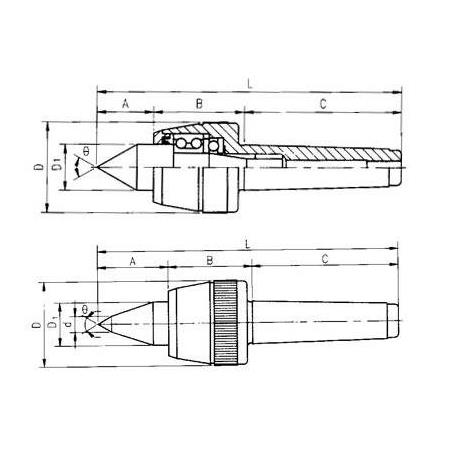 Rotating Live Centers, Morse Taper Sleeves & Adapters, and Drill Chucks – Precision Workholding Solutions