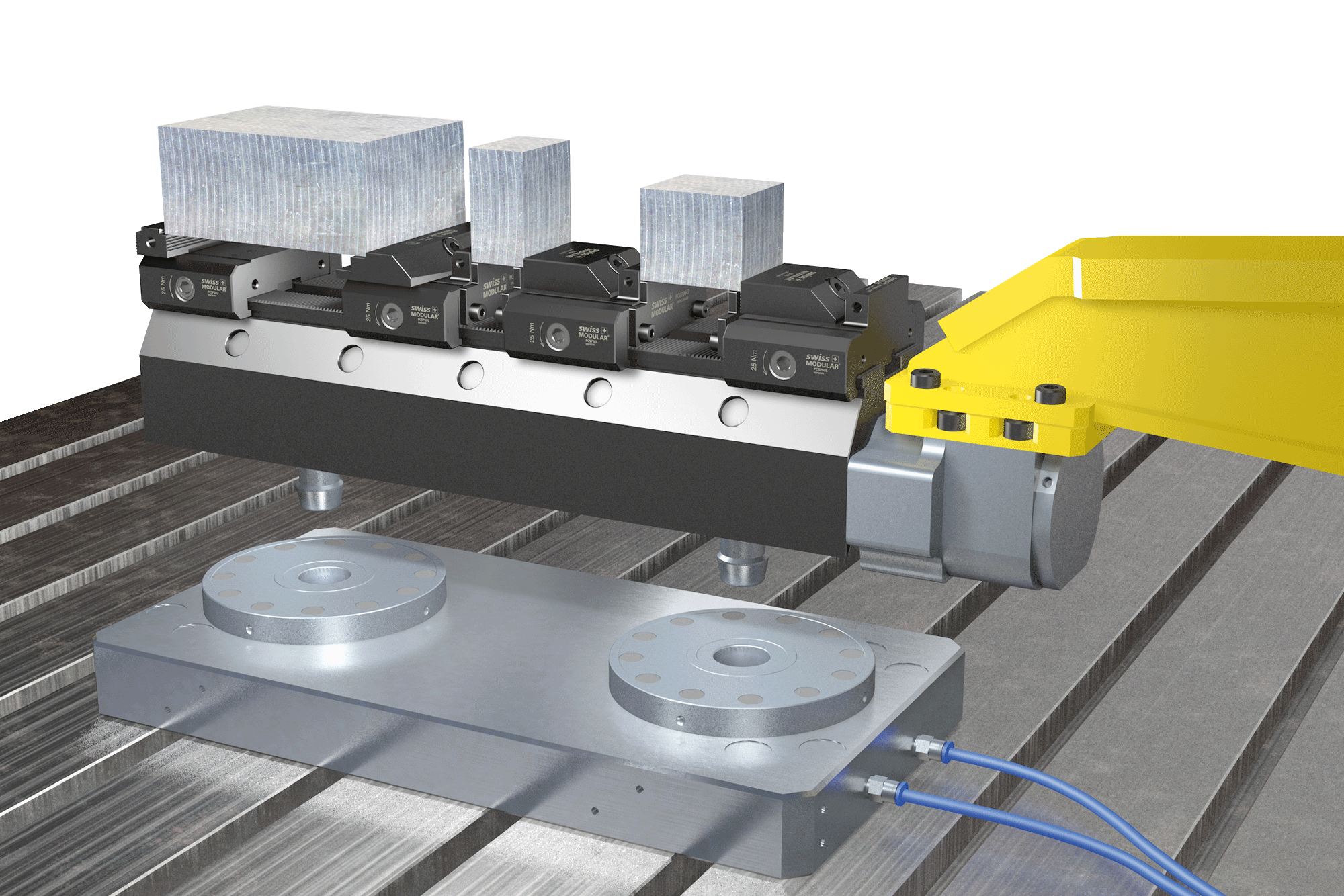 SwissModular | Triag International Modular Clamping Systems | powerCLAMP – triCENTRO – microCLAMP & More