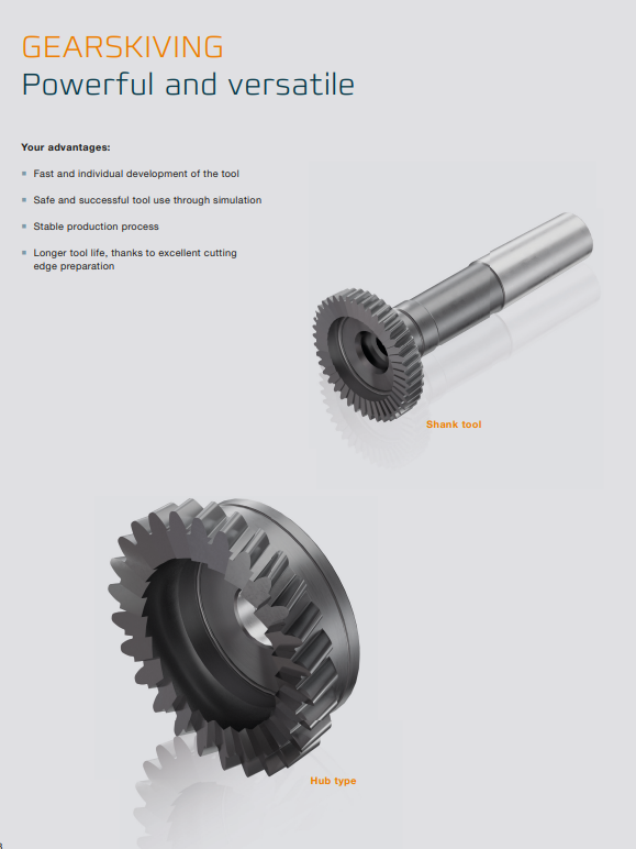 GearSkiving Tools | High-Efficiency Internal & External Gear Production