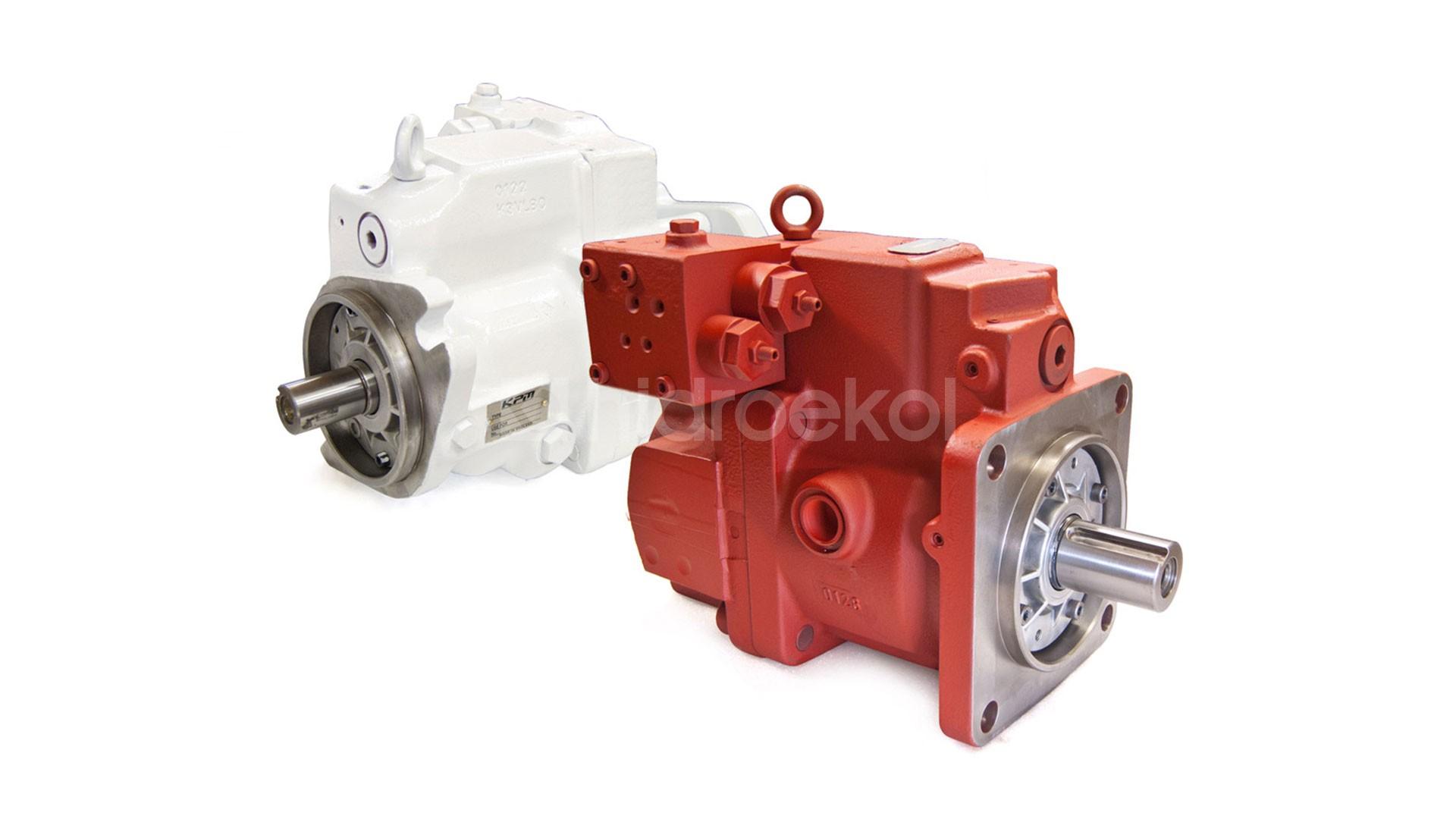 Kawasaki (KPM) & Flutek Hydraulic Pumps and Motors | High-Efficiency Axial Piston Technology