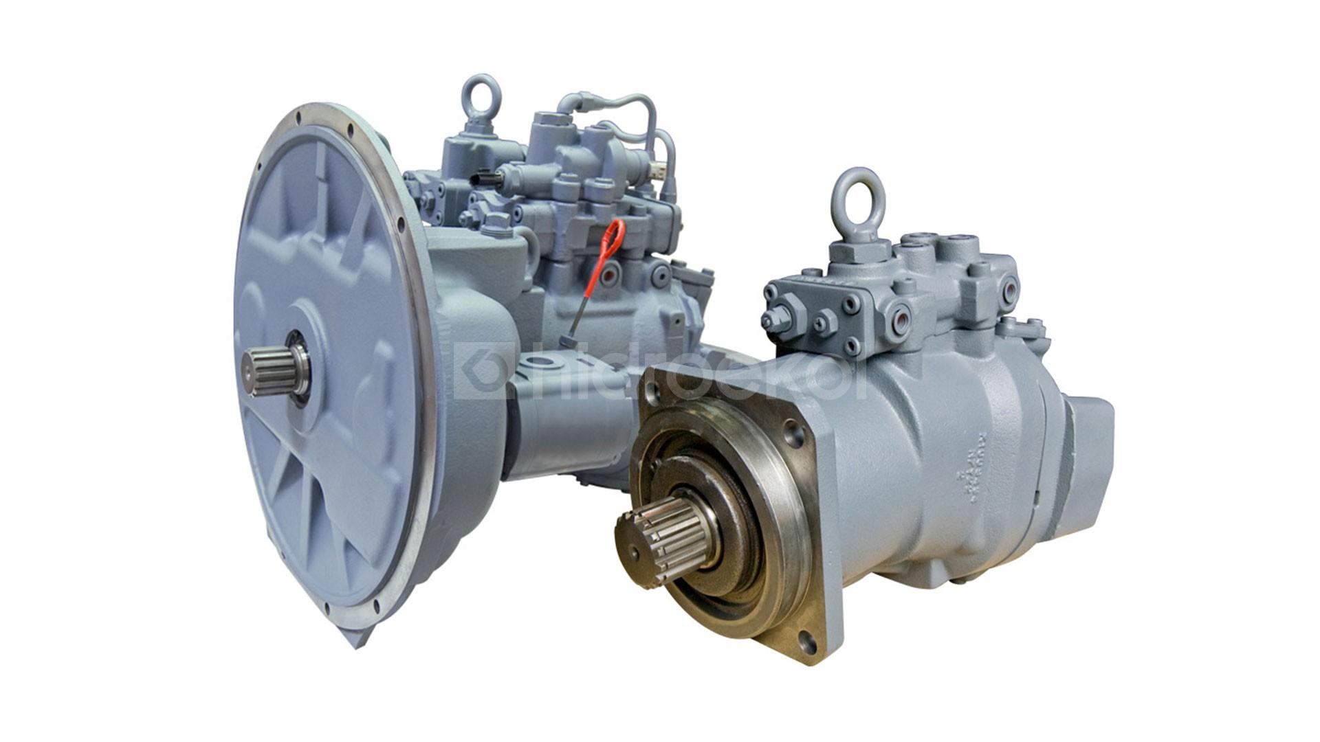 Hitachi Piston Type Hydraulic Pumps & Motors | HPV & HPVO Series | OEM New & Rebuilt