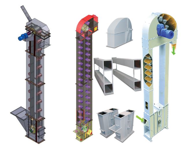 Vertical Bulk Material Handling System
