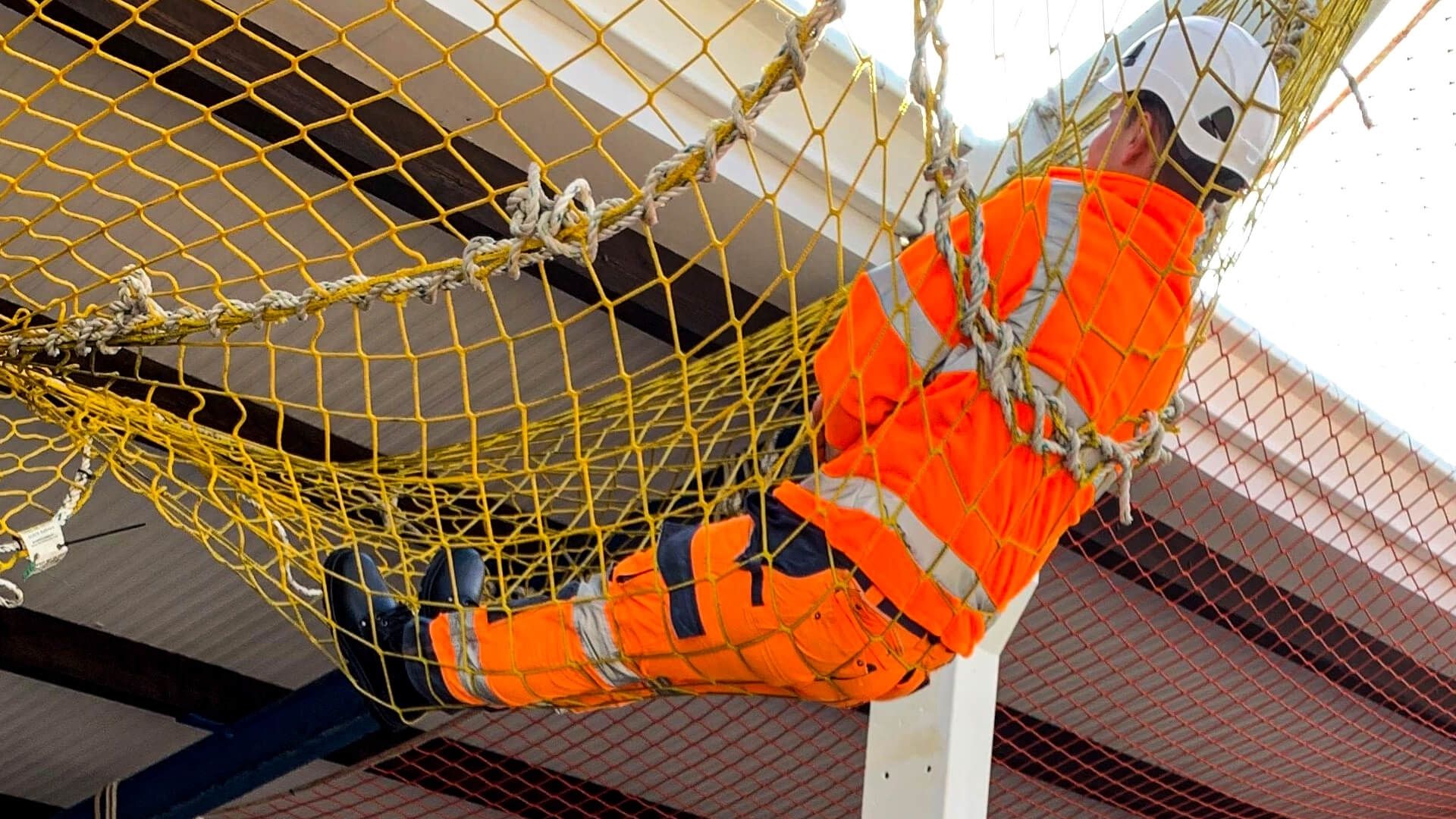 Standard Horizontal Safety Net | Robust Polyamide Fall Protection