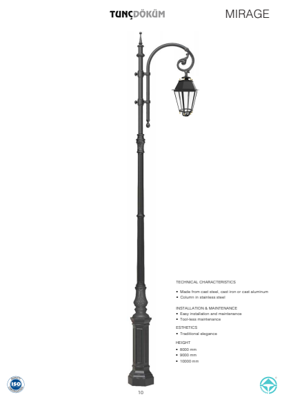 Cast Metal Lighting Columns | Durable Outdoor Illumination for Gulf Projects