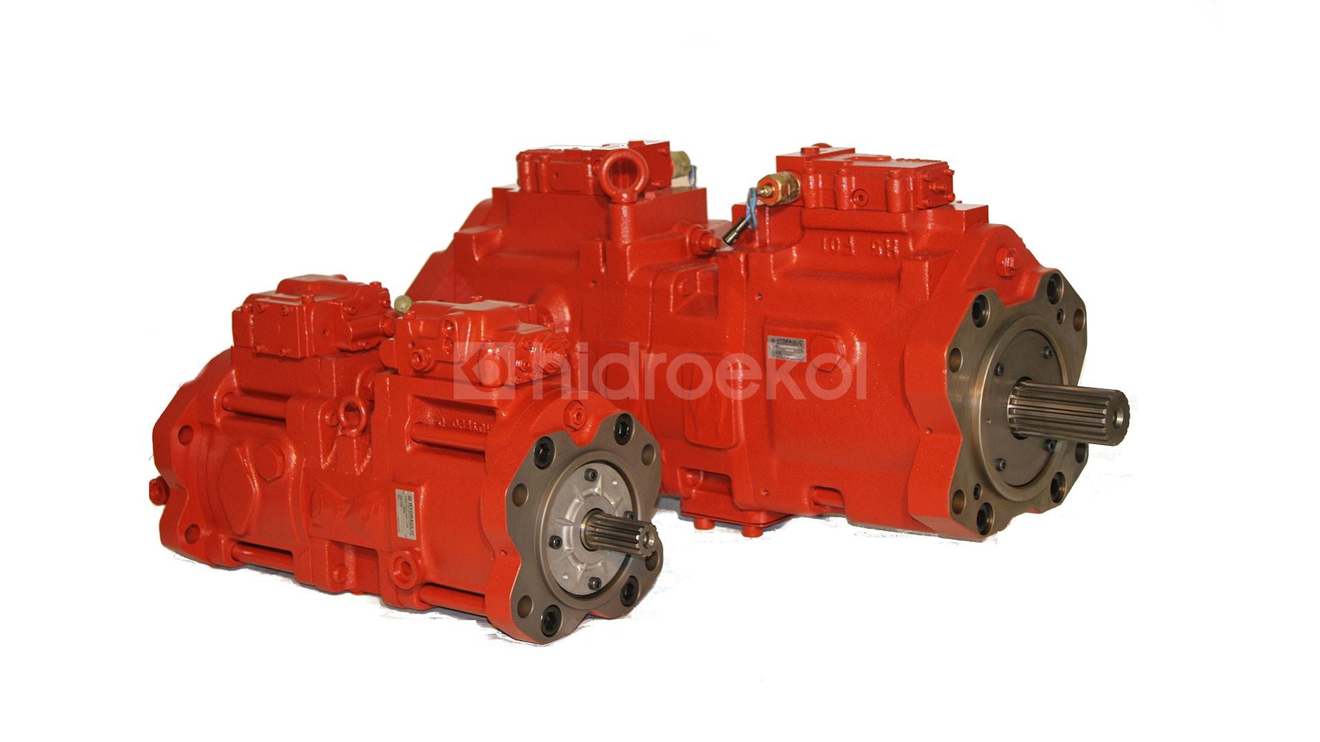 Kawasaki (KPM) & Flutek Hydraulic Pumps and Motors | High-Efficiency Axial Piston Technology